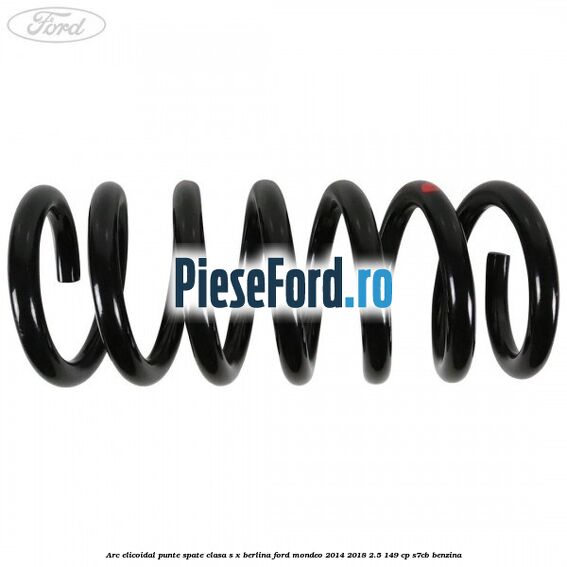 Arc elicoidal punte spate clasa S-X berlina Ford Mondeo 2014-2018 2.5 149 cp S7CB benzina