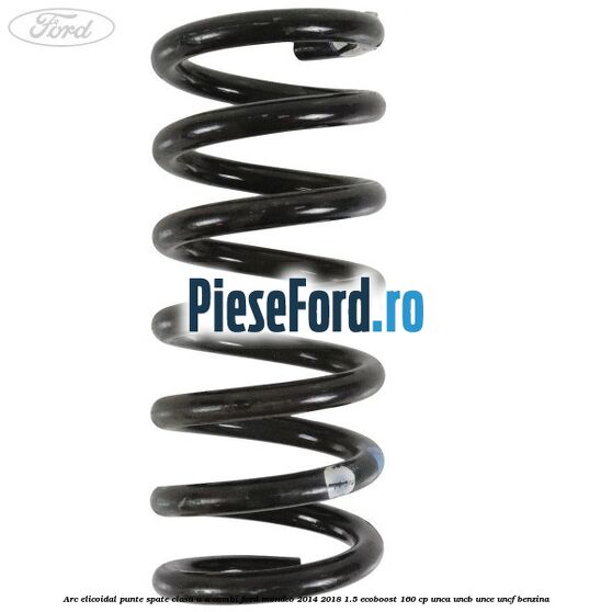 Arc elicoidal punte spate clasa U-A combi Ford Mondeo 2014-2018 1.5 EcoBoost 160 cp UNCA, UNCB, UNCE, UNCF benzina
