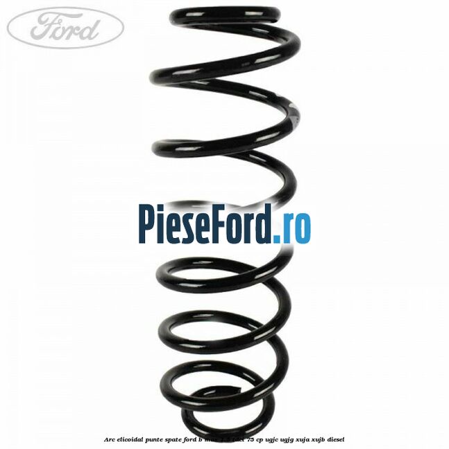 Arc elicoidal punte spate Ford B-Max 1.5 TDCi 75 cp UGJC, UGJG, XUJA, XUJB diesel