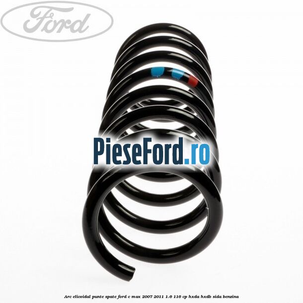 Arc elicoidal punte spate Ford C-Max 2007-2011 1.6 116 cp HXDA, HXDB, SIDA benzina