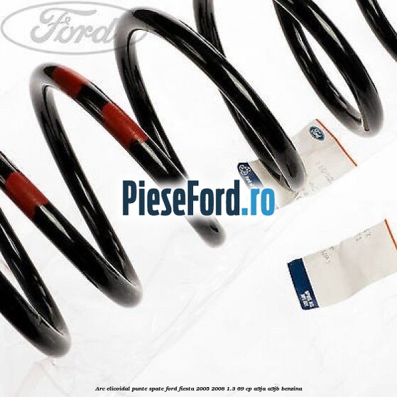 Arc elicoidal punte spate Ford Fiesta 2005-2008 1.3 69 cp A9JA, A9JB benzina