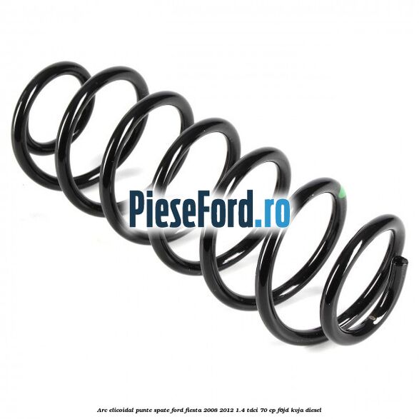 Arc elicoidal punte spate Ford Fiesta 2008-2012 1.4 TDCi 70 cp F6JD, KVJA diesel
