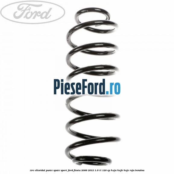 Arc elicoidal punte spate sport Ford Fiesta 2008-2012 1.6 Ti 120 cp HXJA, HXJB, HXJE, RVJA benzina