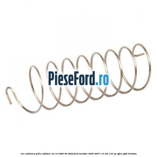 Arc emblema grila radiator an 10/2000-06/2003 Ford Mondeo 2000-2007 1.8 16V 110 cp CGBA, CGBB benzina