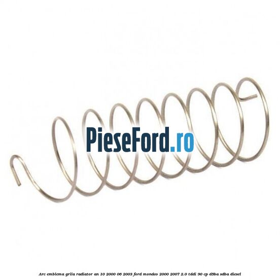 Arc emblema grila radiator an 10/2000-06/2003 Ford Mondeo 2000-2007 2.0 TDDI 90 cp D5BA, SDBA diesel
