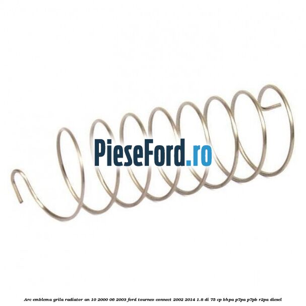 Arc emblema grila radiator an 10/2000-06/2003 Ford Tourneo Connect 2002-2014 1.8 Di 75 cp BHPA, P7PA, P7PB, R2PA diesel