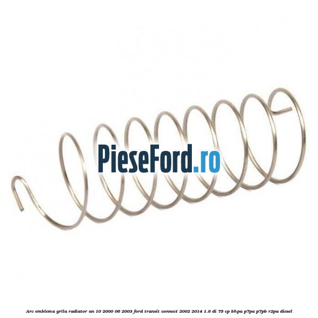 Arc emblema grila radiator an 10/2000-06/2003 Ford Transit Connect 2002-2014 1.8 Di 75 cp BHPA, P7PA, P7PB, R2PA diesel