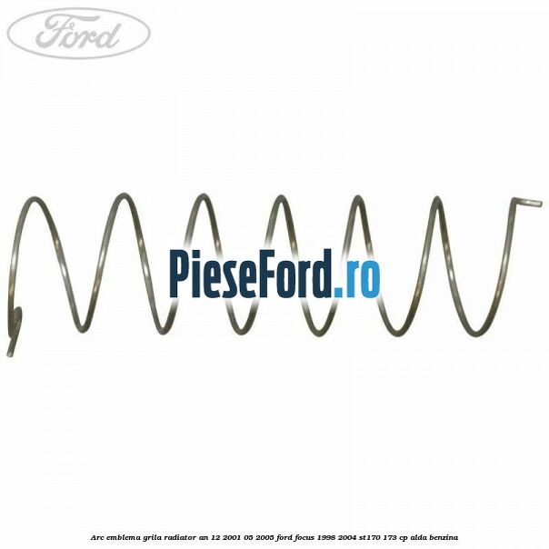 Arc emblema grila radiator an 12/2001-05/2005 Ford Focus 1998-2004 ST170 173 cp Arc emblema grila radiator an 12/2001-05/2005 Ford Focus 1998-2004 ST170 173 cp ALDA benzina