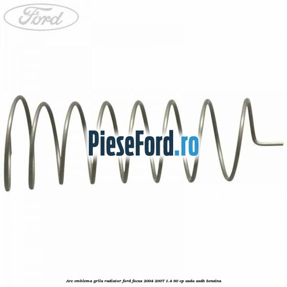 Arc emblema grila radiator Ford Focus 2004-2007 1.4 80 cp ASDA, ASDB benzina