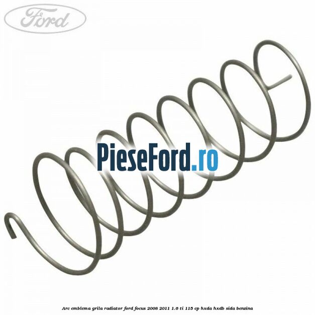 Arc emblema grila radiator Ford Focus 2008-2011 1.6 Ti 115 cp HXDA, HXDB, SIDA benzina