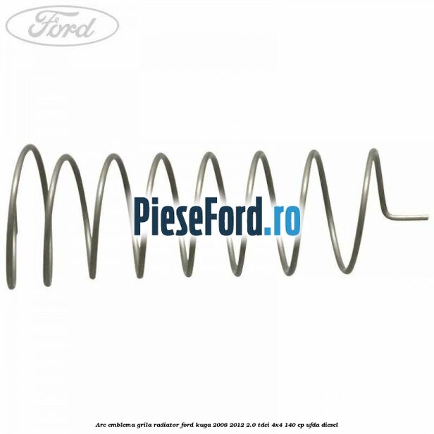 Arc emblema grila radiator Ford Kuga 2008-2012 2.0 TDCI 4x4 140 cp UFDA diesel