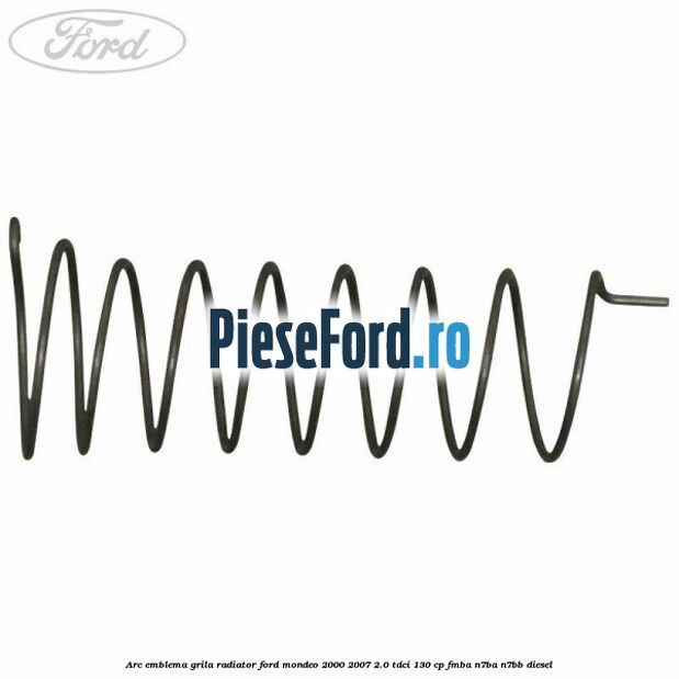 Arc emblema grila radiator Ford Mondeo 2000-2007 2.0 TDCi 130 cp Arc emblema grila radiator Ford Mondeo 2000-2007 2.0 TDCi 130 cp FMBA, N7BA, N7BB diesel