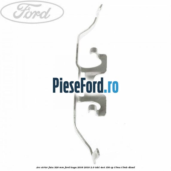 Arc etrier fata 320 mm Ford Kuga 2016-2018 2.0 TDCi 4x4 150 cp T7MA, T7MB diesel