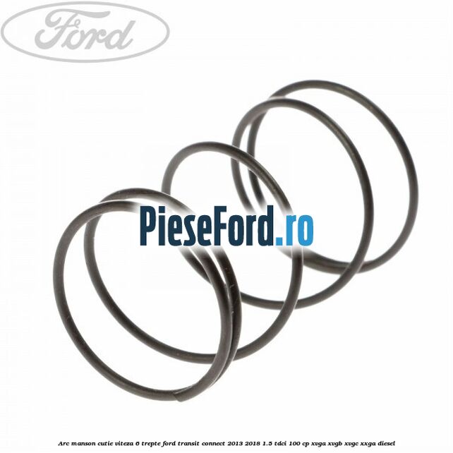 Arc manson cutie viteza 6 trepte Ford Transit Connect 2013-2018 1.5 TDCi 100 cp XVGA, XVGB, XVGC, XXGA diesel