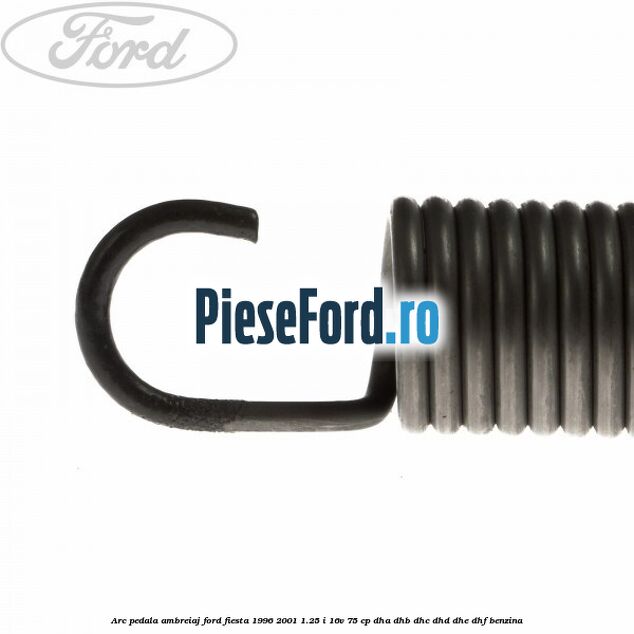 Arc pedala ambreiaj Ford Fiesta 1996-2001 1.25 i 16V 75 cp DHA, DHB, DHC, DHD, DHE, DHF benzina