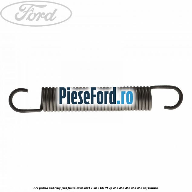 Arc pedala ambreiaj Ford Fiesta 1996-2001 1.25 i 16V 75 cp DHA, DHB, DHC, DHD, DHE, DHF benzina