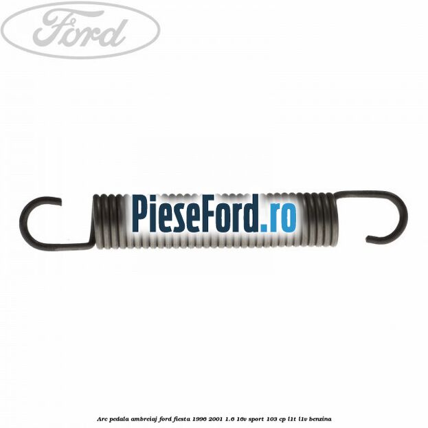Arc pedala ambreiaj Ford Fiesta 1996-2001 1.6 16V Sport 103 cp L1T, L1V benzina