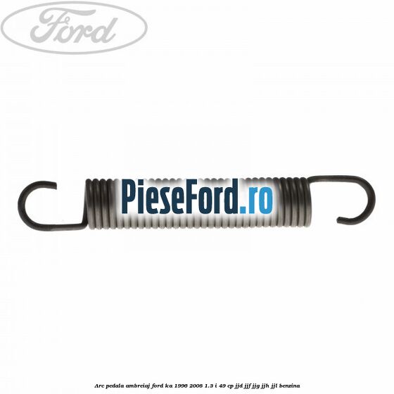 Arc pedala ambreiaj Ford Ka 1996-2008 1.3 i 49 cp JJD, JJF, JJG, JJH, JJL benzina