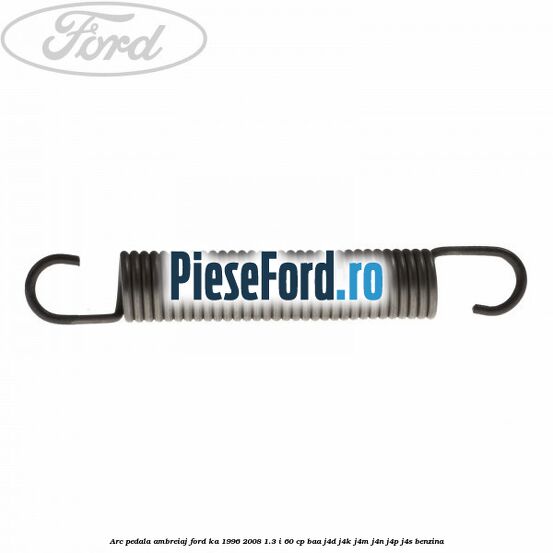Arc pedala ambreiaj Ford Ka 1996-2008 1.3 i 60 cp BAA, J4D, J4K, J4M, J4N, J4P, J4S benzina