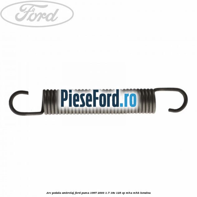 Arc pedala ambreiaj Ford Puma 1997-2003 1.7 16V 125 cp MHA, MHB benzina