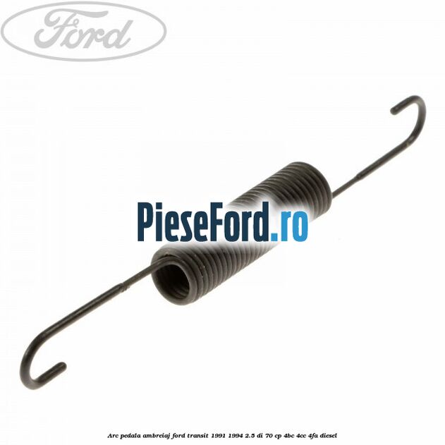 Arc pedala ambreiaj Ford Transit 1991-1994 2.5 DI 70 cp Arc pedala ambreiaj Ford Transit 1991-1994 2.5 DI 70 cp 4BC, 4CC, 4FA diesel