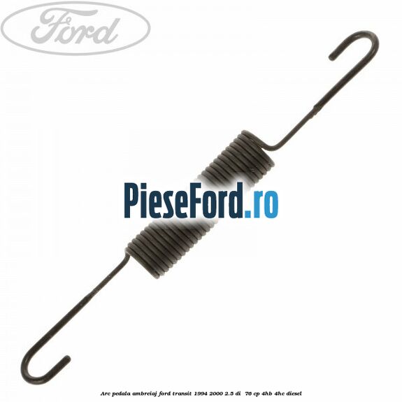 Arc pedala ambreiaj Ford Transit 1994-2000 2.5 DI  76 cp 4HB, 4HC diesel