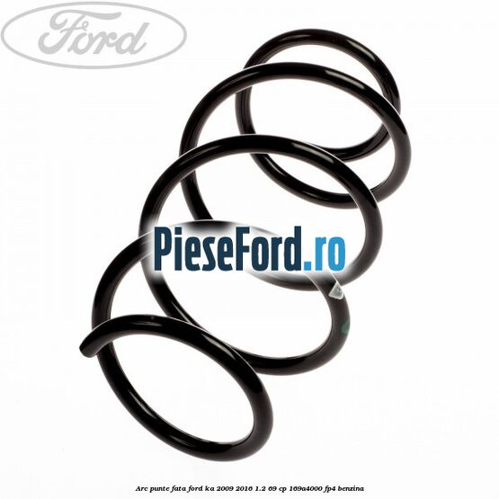 Arc punte fata Ford Ka 2009-2016 1.2 69 cp 169A4000, FP4 benzina