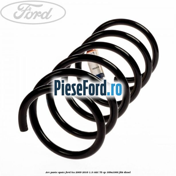 Arc punte spate Ford Ka 2009-2016 1.3 TDCi 75 cp 169A1000, FD4 diesel