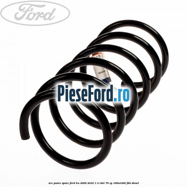 Arc punte spate Ford Ka 2009-2016 1.3 TDCi 75 cp 169A1000, FD4 diesel