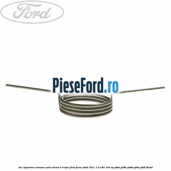 Arc siguranta manson cutie viteza 6 trepte Ford Focus 2008-2011 1.6 TDCi 109 cp G8DA, G8DB, G8DD, G8DE, G8DF diesel