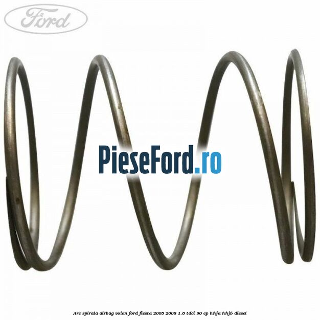 Arc spirala airbag volan Ford Fiesta 2005-2008 1.6 TDCi 90 cp HHJA, HHJB diesel