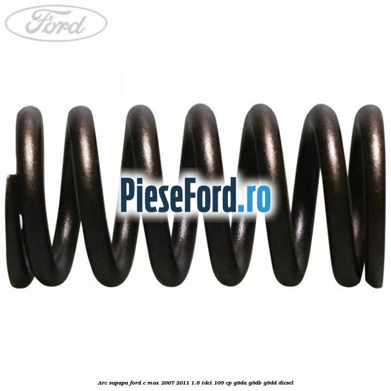Arc supapa Ford C-Max 2007-2011 1.6 TDCi 109 cp G8DA, G8DB, G8DD diesel