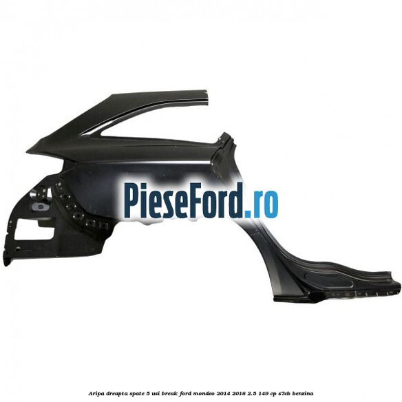 Aripa dreapta spate 5 usi break Ford Mondeo 2014-2018 2.5 149 cp S7CB benzina