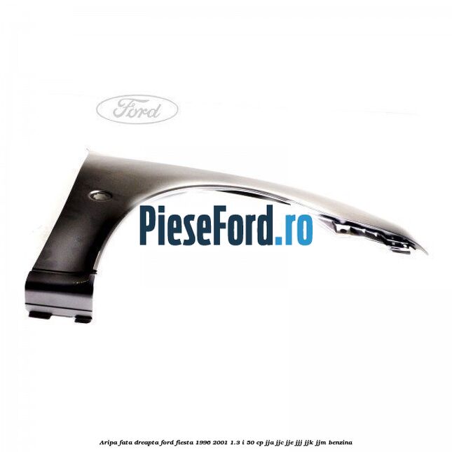 Aripa fata dreapta Ford Fiesta 1996-2001 1.3 i 50 cp Aripa fata dreapta Ford Fiesta 1996-2001 1.3 i 50 cp JJA, JJC, JJE, JJJ, JJK, JJM benzina