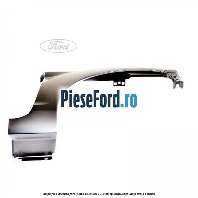 Aripa fata dreapta Ford Fiesta 2013-2017 1.0 65 cp XMJA, XMJB, XMJC, XMJD benzina