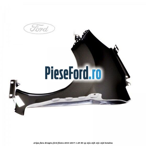 Aripa fata dreapta Ford Fiesta 2013-2017 1.25 60 cp STJA, STJB, STJC, STJD benzina