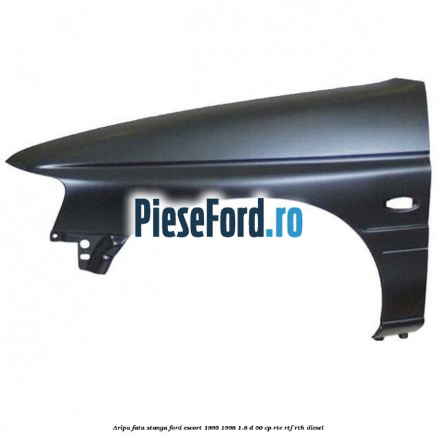 Aripa fata stanga Ford Escort 1995-1998 1.8 D 60 cp RTE, RTF, RTH diesel