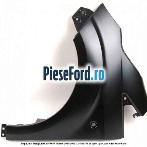 Aripa fata stanga Ford Tourneo Courier 2019-2023 1.5 TDCi 75 cp UGCA, UGCB, XUCC, XUCD, XUCE, diesel