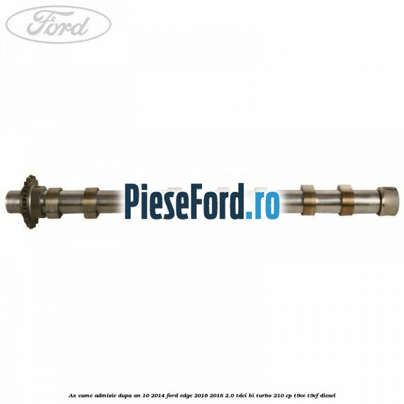 Ax came admisie dupa an 10/2014 Ford Edge 2016-2018 2.0 TDCi Bi-Turbo 210 cp T9CE, T9CF diesel