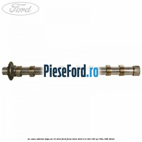 Ax came admisie dupa an 10/2014 Ford Focus 2014-2018 2.0 TDCi 150 cp T7DA, T7DB diesel