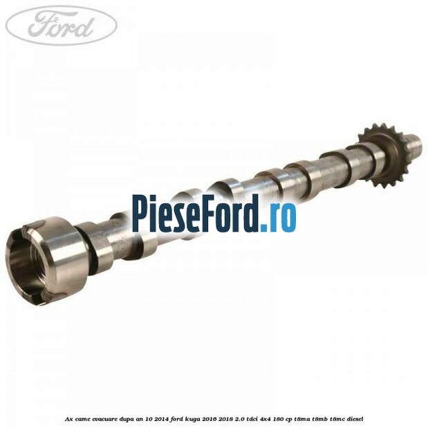Ax came evacuare dupa an 10/2014 Ford Kuga 2016-2018 2.0 TDCi 4x4 180 cp
