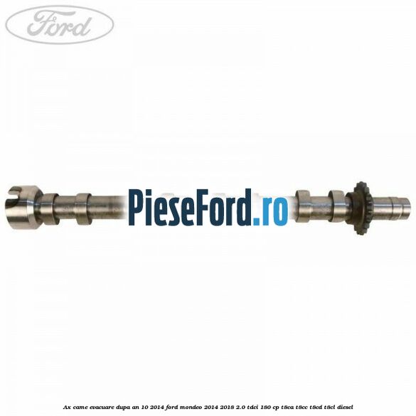 Ax came evacuare dupa an 10/2014 Ford Mondeo 2014-2018 2.0 TDCi 180 cp T8CA, T8CC, T8CD, T8CL diesel