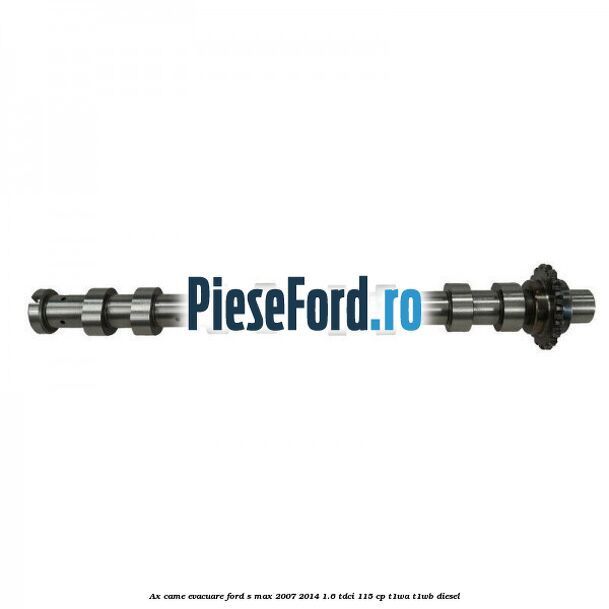 Ax came evacuare Ford S-Max 2007-2014 1.6 TDCi 115 cp T1WA, T1WB diesel