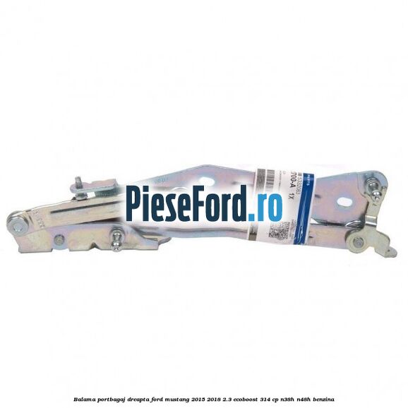 Balama portbagaj dreapta Ford Mustang 2015-2018 2.3 EcoBoost 314 cp N38H, N48H benzina