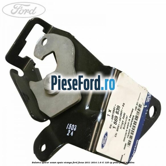 Balama spatar scaun spate stanga Ford Focus 2011-2014 1.6 Ti 125 cp PNDA, PNDD benzina