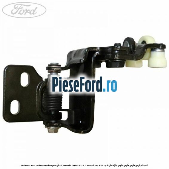 Balama usa culisanta dreapta Ford Transit 2014-2018 2.0 EcoBlue 170 cp BLFA, BLFB, YNF6, YNFA, YNFB, YNFS diesel