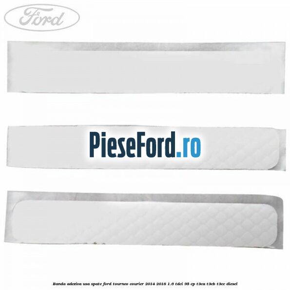 Banda adeziva usa spate Ford Tourneo Courier 2014-2018 1.6 TDCi 95 cp T3CA, T3CB, T3CC diesel