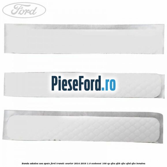 Banda adeziva usa spate Ford Transit Courier 2014-2018 1.0 EcoBoost 100 cp SFCA, SFCB, SFCC, SFCD, SFCE benzina