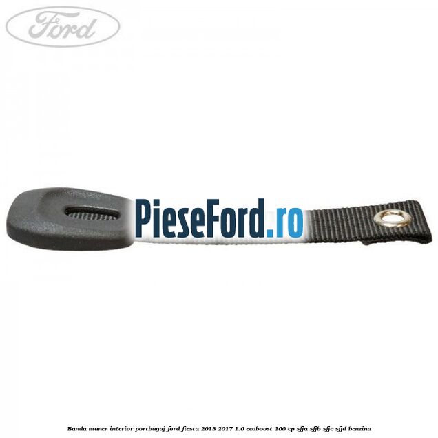Banda maner interior portbagaj Ford Fiesta 2013-2017 1.0 EcoBoost 100 cp Banda maner interior portbagaj Ford Fiesta 2013-2017 1.0 EcoBoost 100 cp SFJA, SFJB, SFJC, SFJD benzina