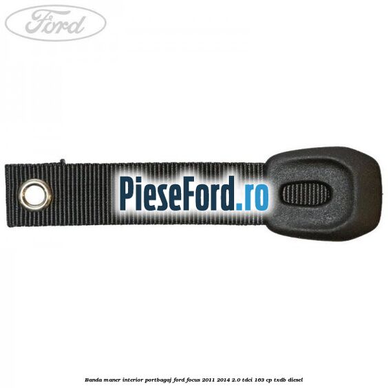 Banda maner interior portbagaj Ford Focus 2011-2014 2.0 TDCi 163 cp TXDB diesel